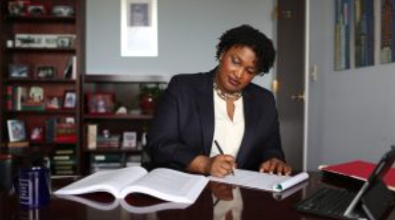 Correction on Stacey Abrams